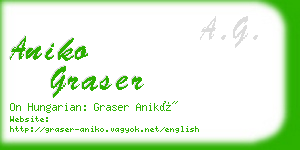 aniko graser business card